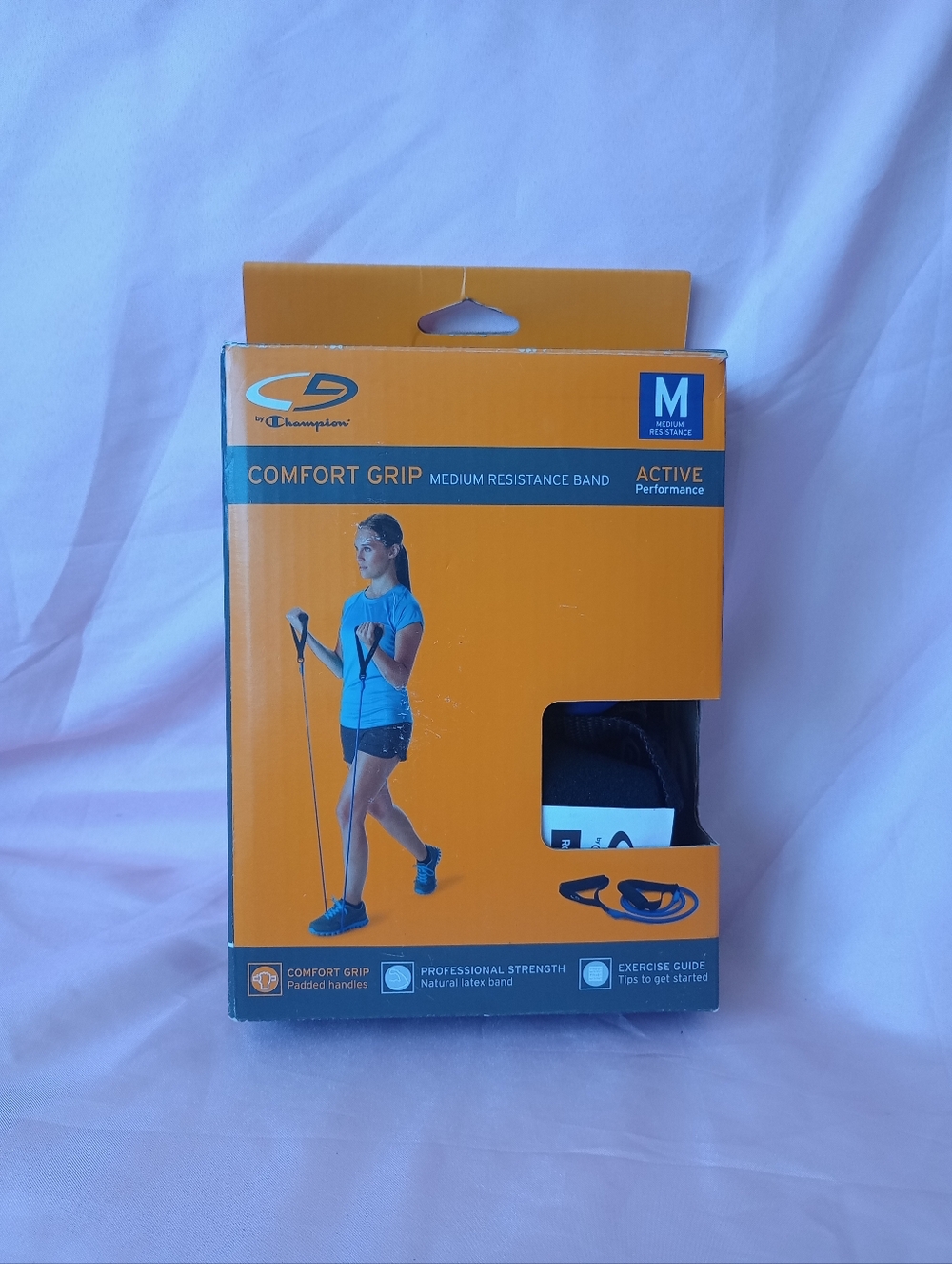 C9 By Champion Comfort Grip Medium Resistance Band Blue